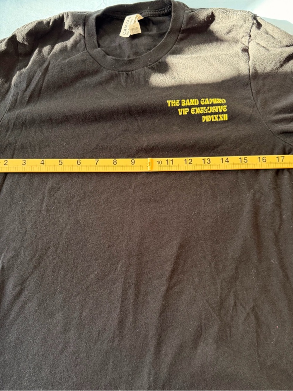 The Band Camino Tour Camino VIP Exclusive 2022 Tee Black Graphic Shirt Size M - Picture 4 of 6